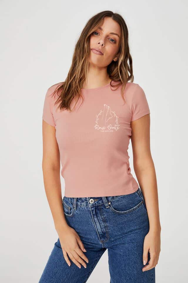 KOUE VOETE - T-hemp - Pienk